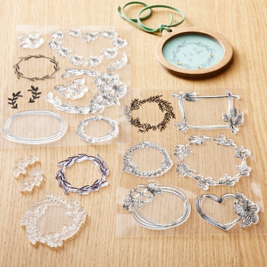 Floral Border Clear Stamps by Recollections™